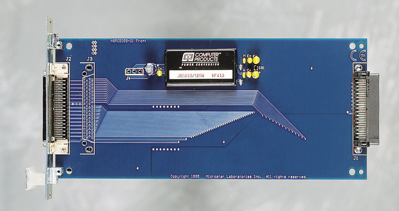 MSXB 029 Analog Backplane Interface