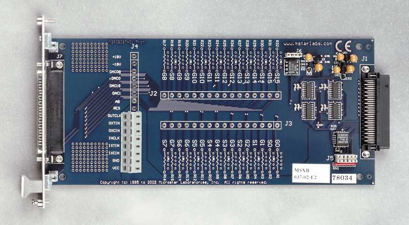 MSXB 037 Analog Input Expansion