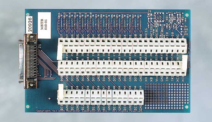 MSTB 010 Termination Card