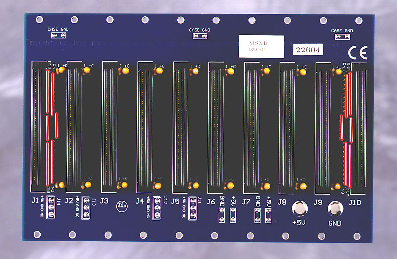 MSXB 034 Digital Backplane
