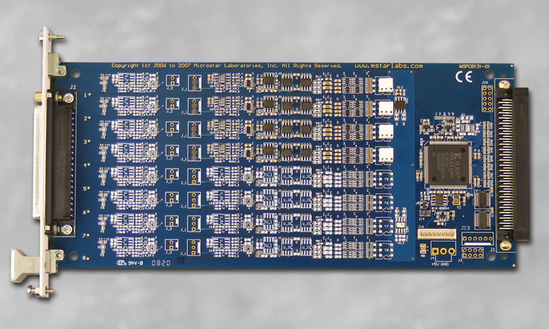 MSXB 075 analog output isolation board photo