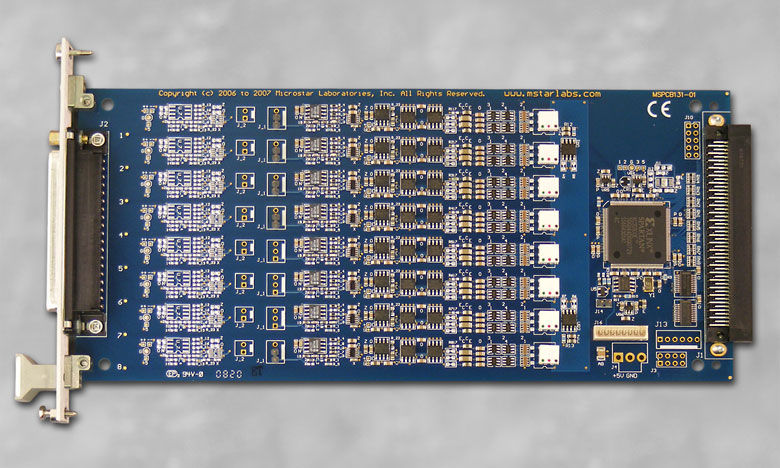 MSXB076 Isolated Analog Output Signal Interface Module Photo