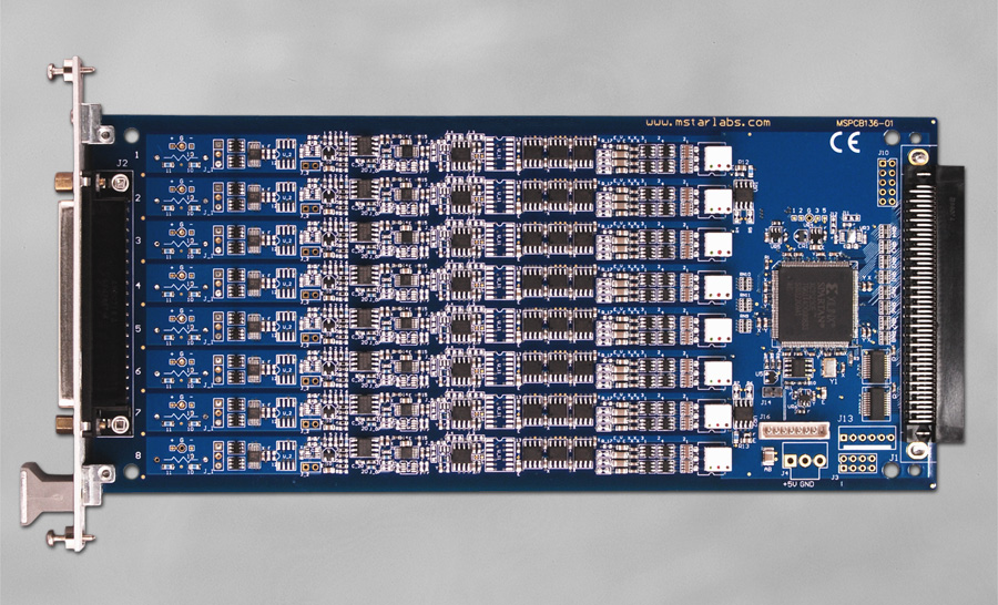 MSXB080 Channel-to-Channel Isolated 16-Bit Analog Input Module Photo