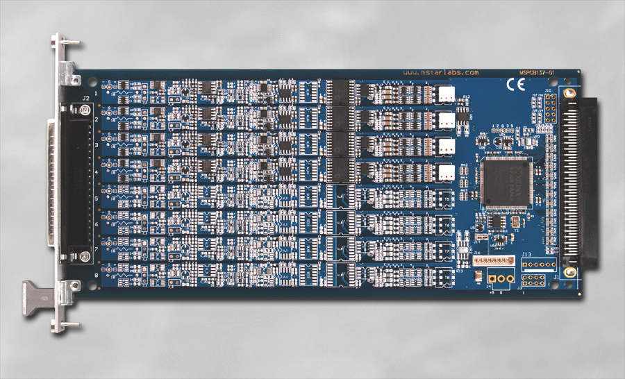 MSXB 082 high-speed analog input channel-to-channel isolation module photo