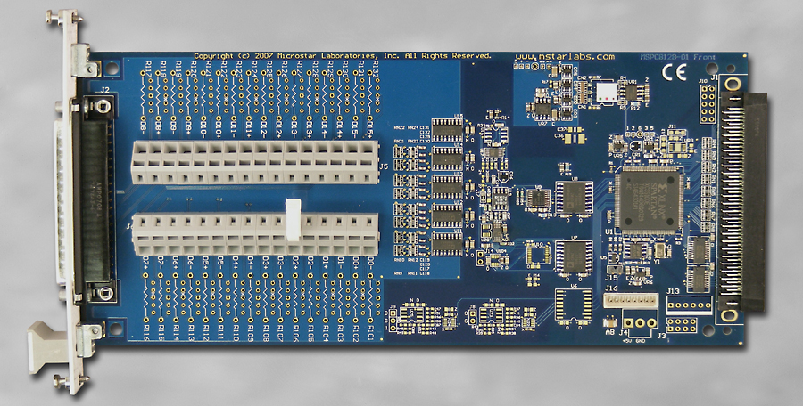 MSXB084 Isolated Analog Input Signal Interface Module Photo