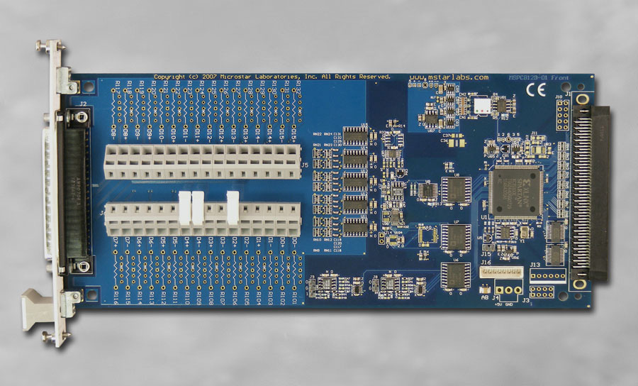 MSXB085 Isolated Analog Input and Analog Output Signal Interface Module Photo