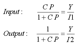 Injection signal transfer functions