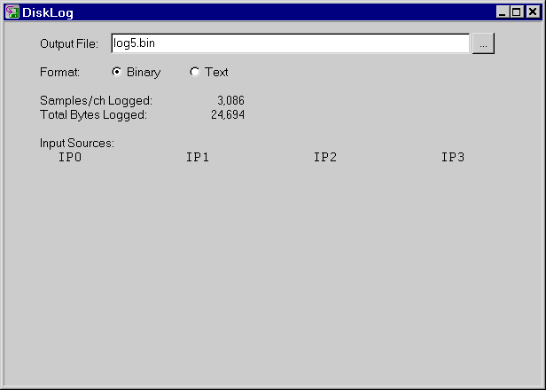 disk logging