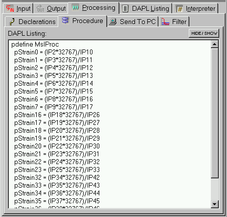 Data normalization processing