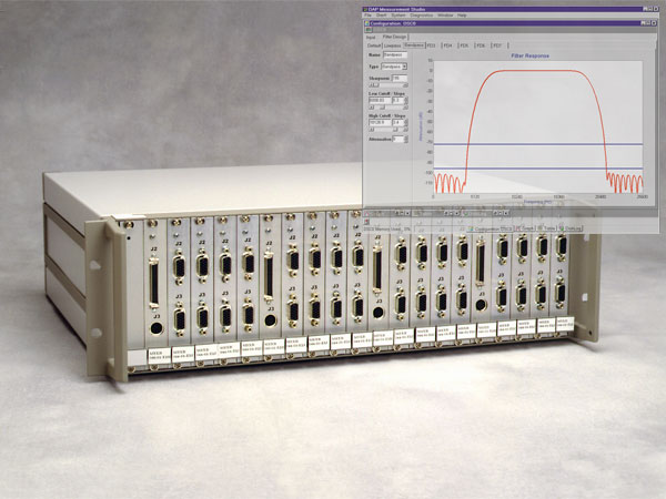 signal conditioning system package with DAPstudio screen shot inset