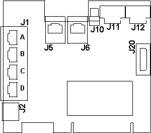 layout of the synchronization board