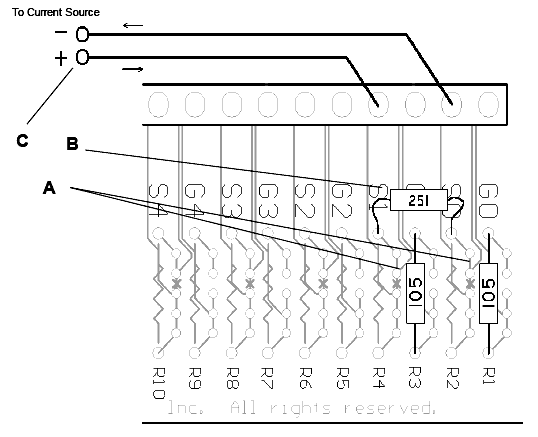 Connections for Differential Current Sense Measurements