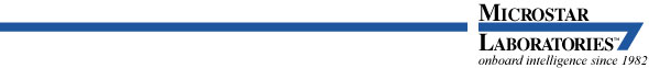 Microstar Laboratories logo and contact link